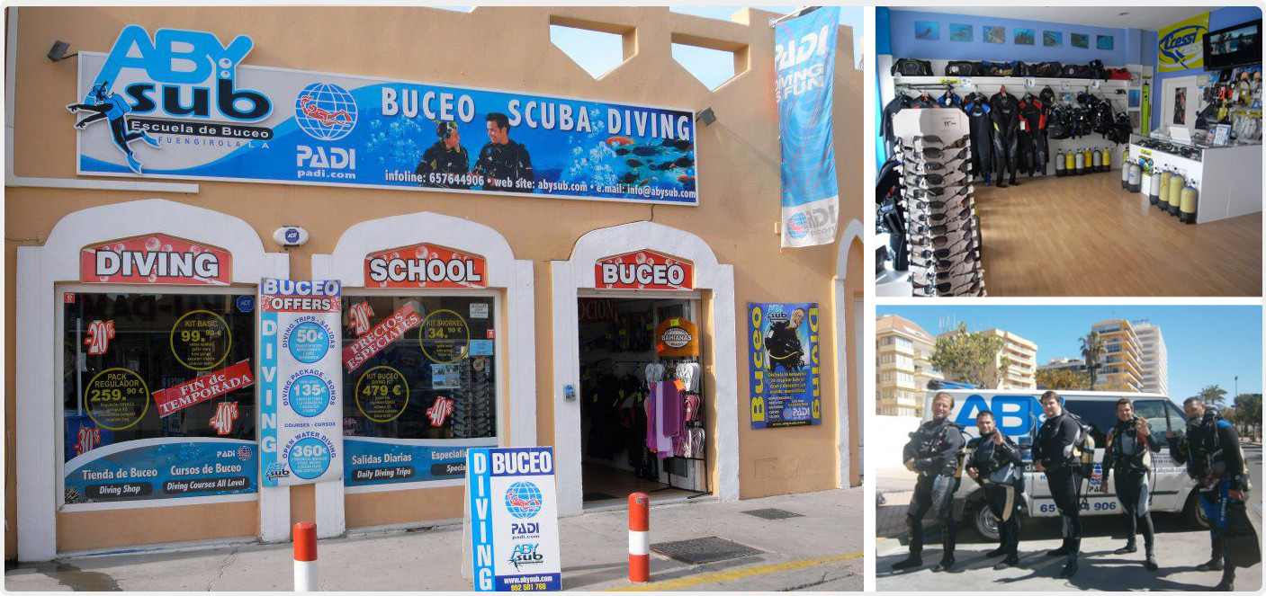 Scuba diving Málaga